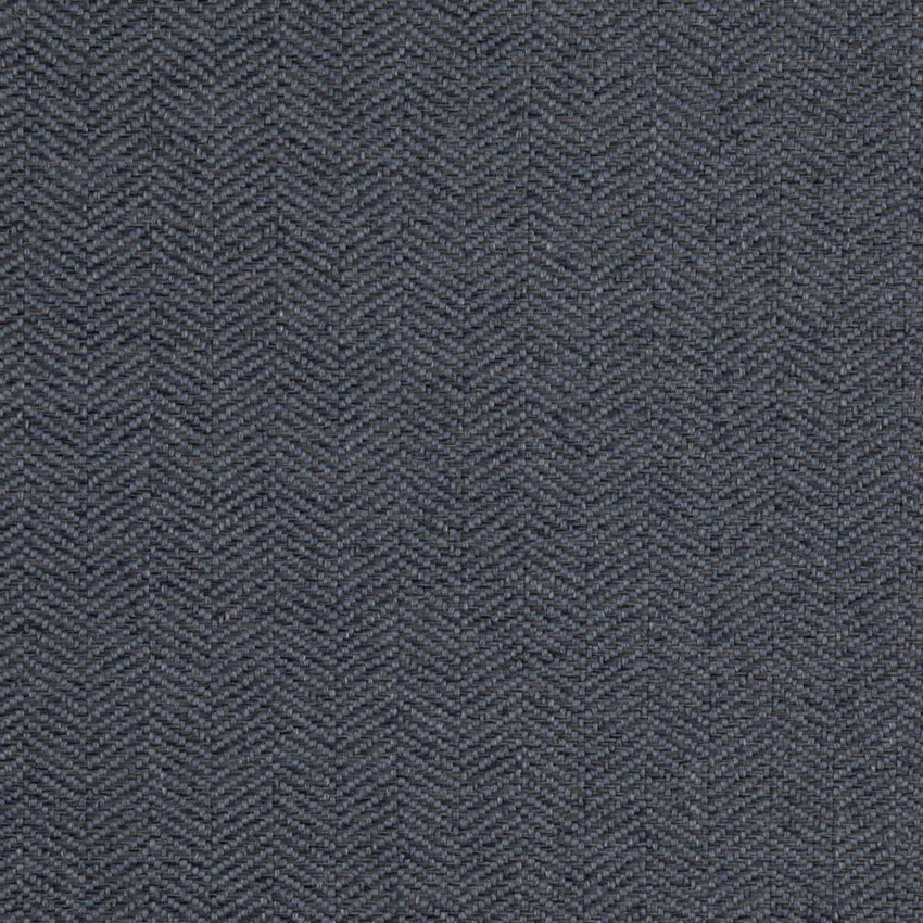 Denim Blue Herringbone & Chevron Woven Patterns Upholstery Fabric by the Yard