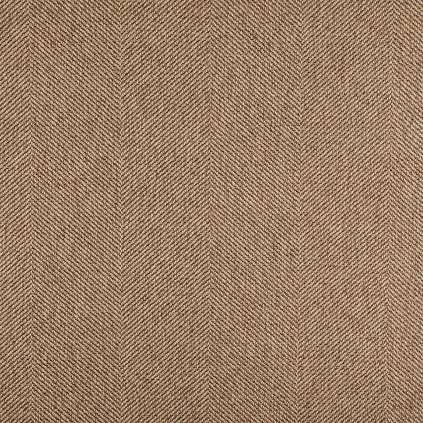Pecan Brown Herringbone & Chevron Woven Patterns Upholstery Fabric by the Yard