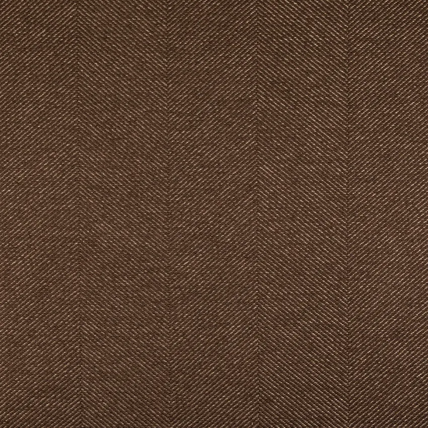 Mahogany Brown Herringbone & Chevron Woven Patterns Upholstery Fabric by the Yard