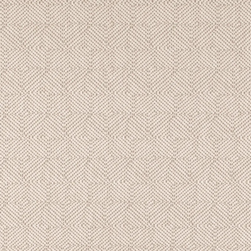 Bone Beige & Taupe Abstract & Geometric Woven Patterns Upholstery Fabric by the Yard