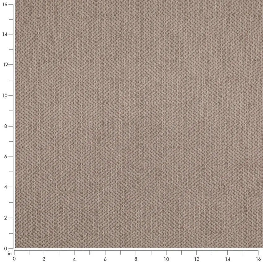 Dove Grey & Silver Abstract & Geometric Woven Patterns Upholstery Fabric by the Yard — Scale in inches