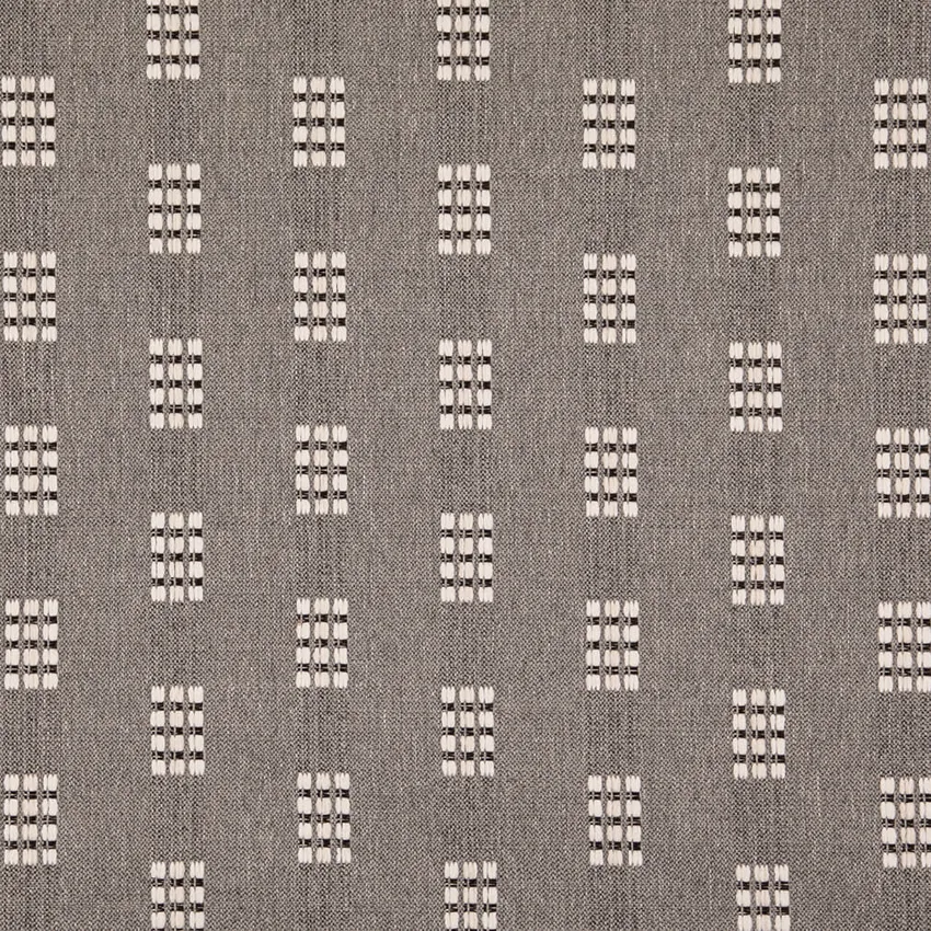 Fog Grey & Silver Abstract & Geometric Woven Patterns Upholstery Fabric by the Yard