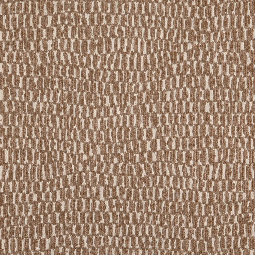Camel Brown Abstract & Geometric Woven Patterns Upholstery Fabric by the Yard