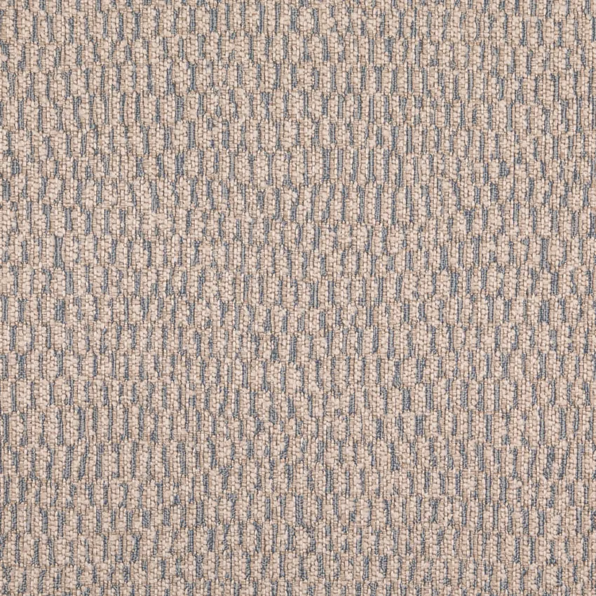Sky Blue Abstract & Geometric Woven Patterns Upholstery Fabric by the Yard