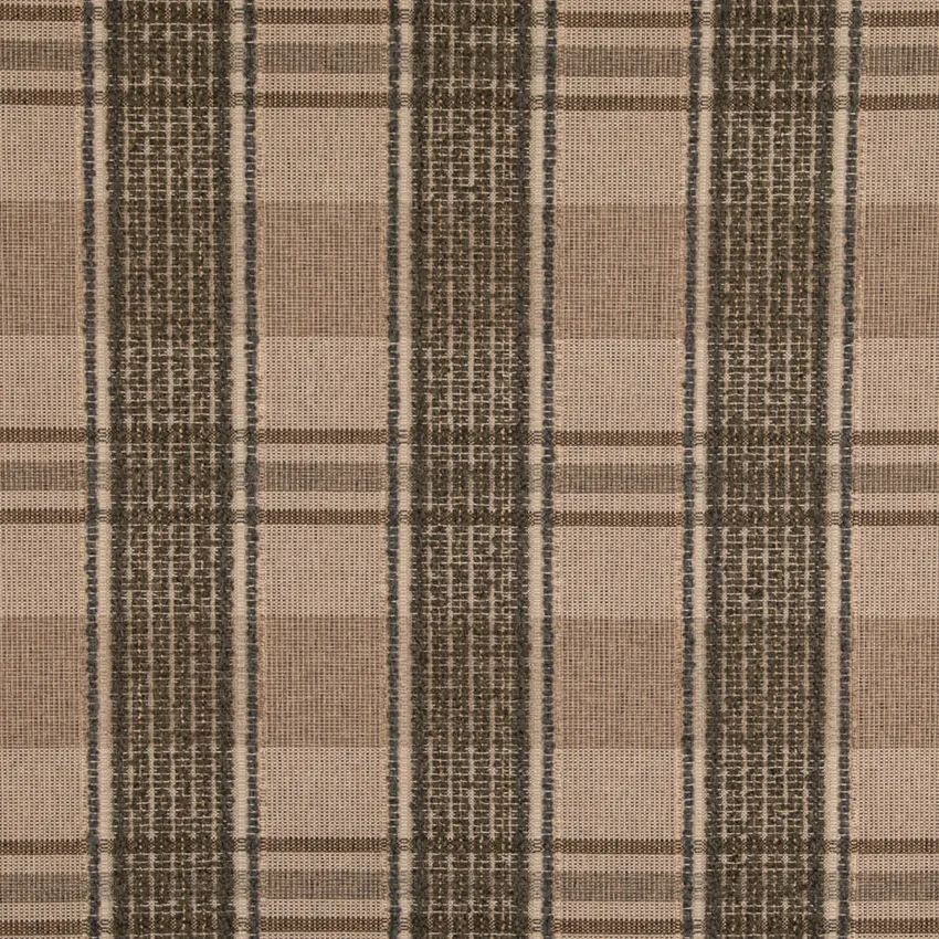 Thyme Green Plaid Woven Patterns Upholstery Fabric by the Yard