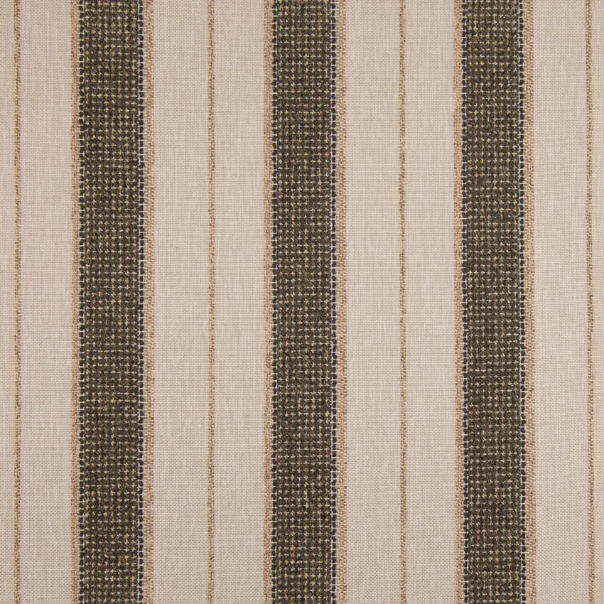 Bay Leaf Green Stripe Woven Patterns Upholstery Fabric by the Yard