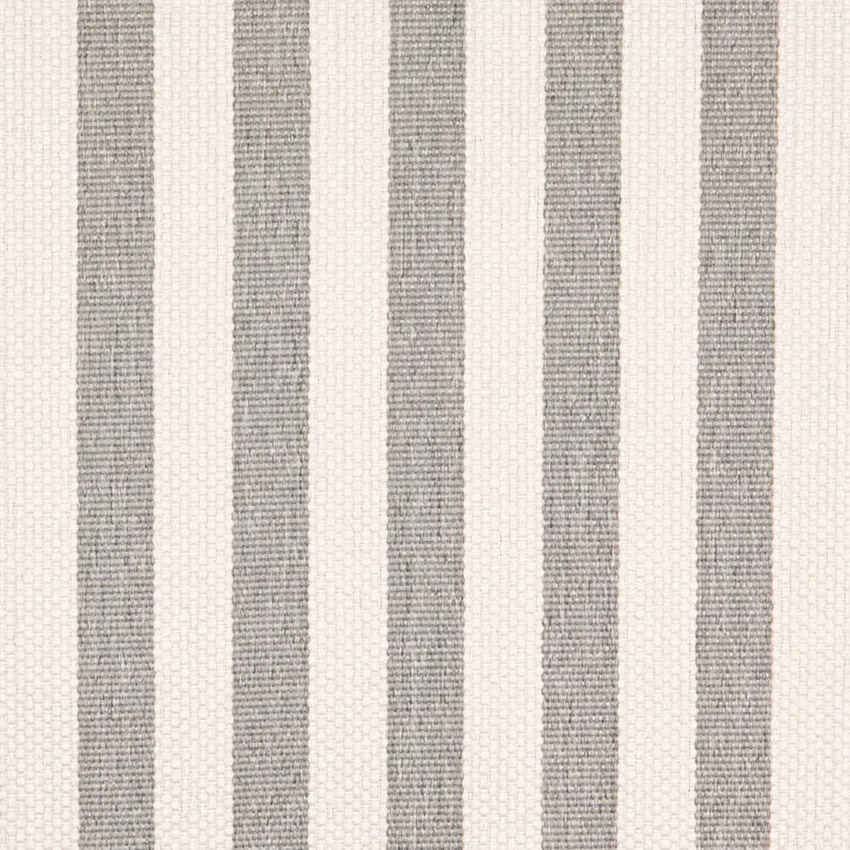 Fog Grey & Silver Stripe Woven Patterns Upholstery Fabric by the Yard