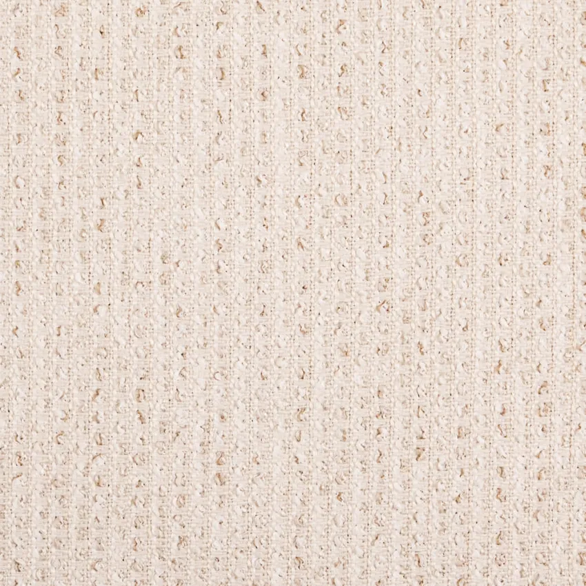 Cream White & Ivory Plain & Solid Tweed & Textures Upholstery Fabric by the Yard