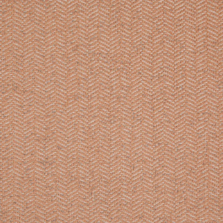 Petal Coral & Peach Herringbone & Chevron Woven Patterns Upholstery Fabric by the Yard