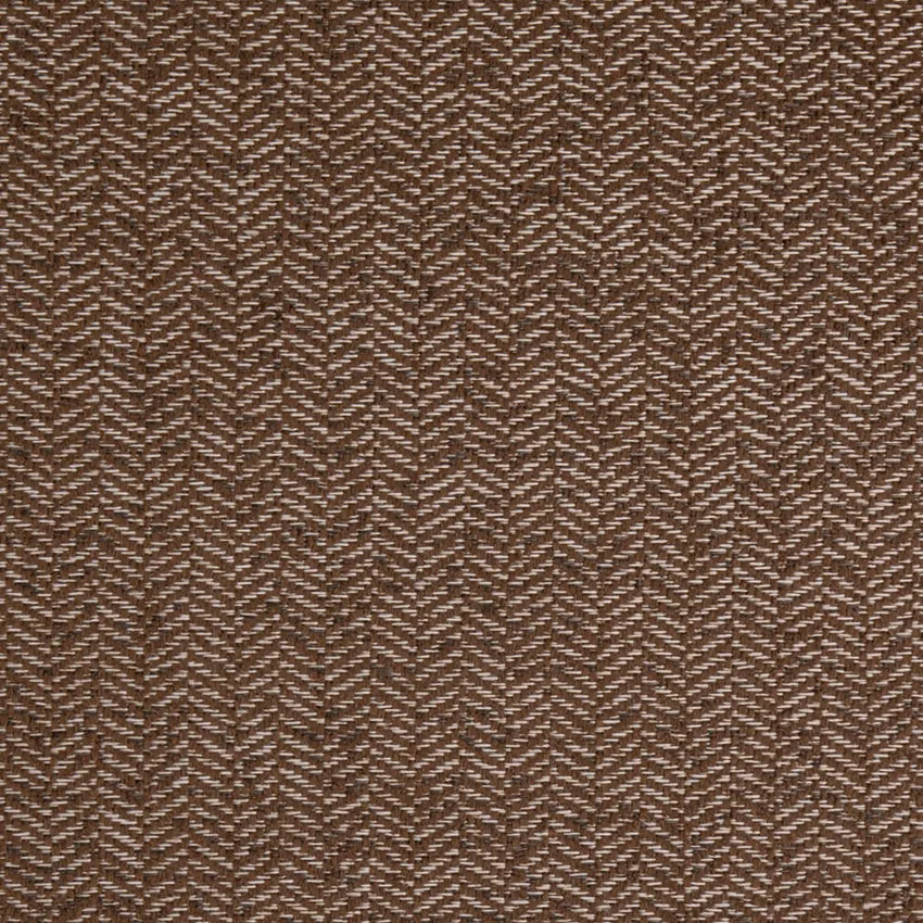 Chocolate Brown Herringbone & Chevron Woven Patterns Upholstery Fabric by the Yard