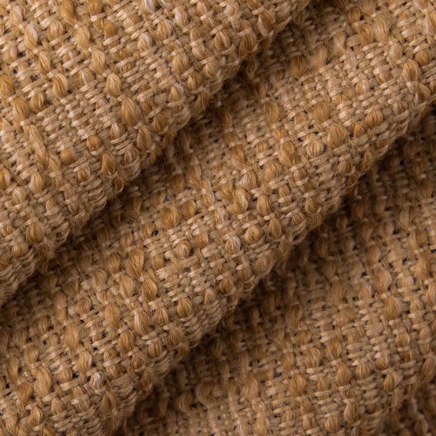 Brown and Gold & Yellow Plain & Solid Tweed & Textures Upholstery Fabric by the Yard — Upholstery Fabric