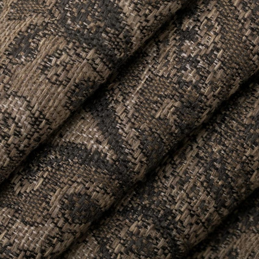 Black and Brown Paisley Woven Patterns Upholstery Fabric by the Yard — Upholstery Fabric