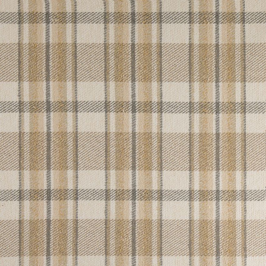 Gold & Yellow Plaid Woven Patterns Upholstery Fabric by the Yard
