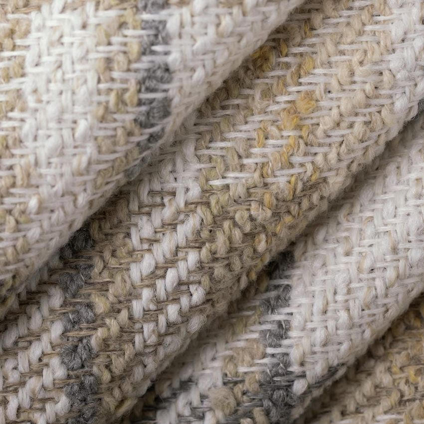 Gold & Yellow Plaid Woven Patterns Upholstery Fabric by the Yard — Upholstery Fabric