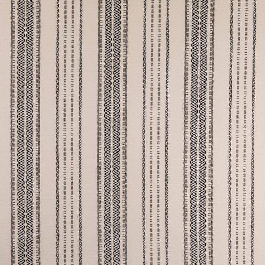 Black Global Woven Patterns Upholstery Fabric by the Yard