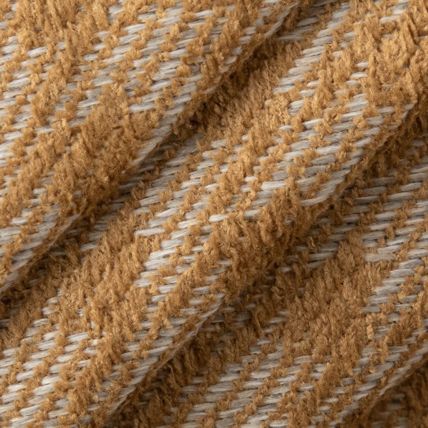 Gold & Yellow Abstract & Geometric Woven Patterns Upholstery Fabric by the Yard — Upholstery Fabric