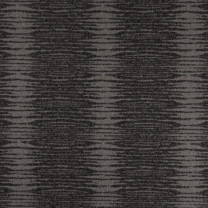 Black and Grey & Silver Abstract & Geometric Woven Patterns Upholstery Fabric by the Yard