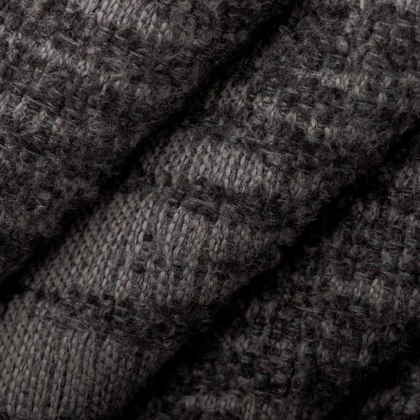 Black and Grey & Silver Abstract & Geometric Woven Patterns Upholstery Fabric by the Yard — Upholstery Fabric