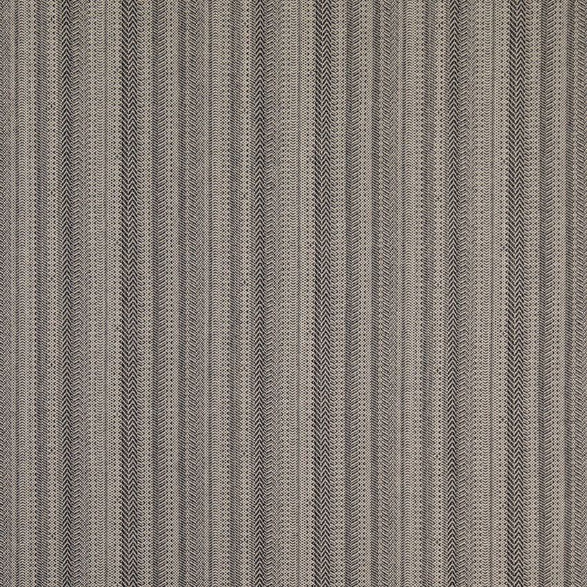 Black Stripe Woven Patterns Upholstery Fabric by the Yard
