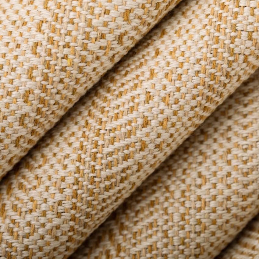 Gold & Yellow Stripe Crypton Upholstery Fabric by the Yard — Upholstery Fabric