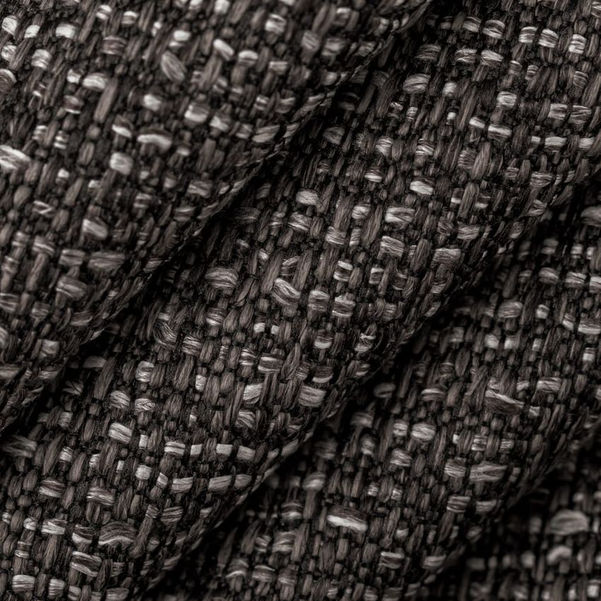 Black Plain & Solid Tweed & Textures Upholstery Fabric by the Yard — Upholstery Fabric