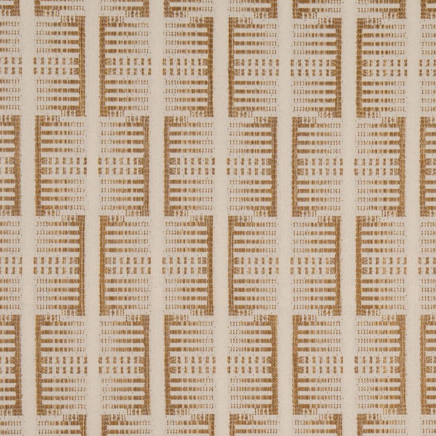 Gold & Yellow Abstract & Geometric Woven Patterns Upholstery Fabric by the Yard