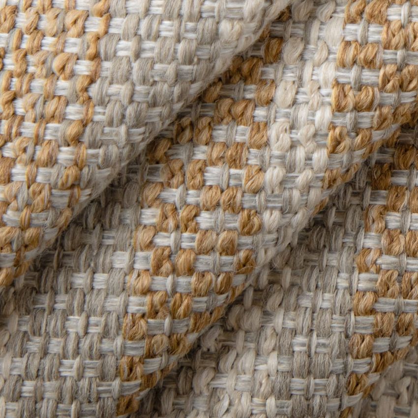 Gold & Yellow Stripe Woven Patterns Upholstery Fabric by the Yard — Upholstery Fabric