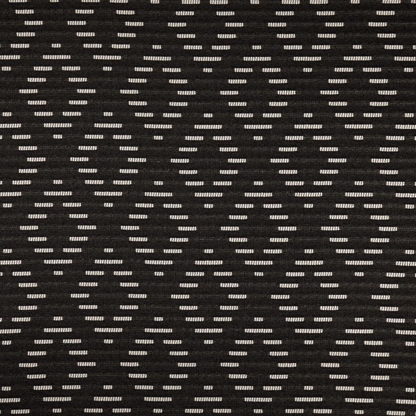 Black Abstract & Geometric Woven Patterns Upholstery Fabric by the Yard