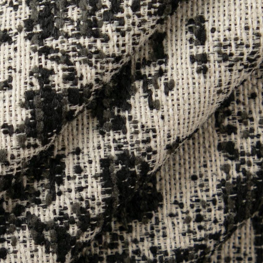 Black Abstract & Geometric Woven Patterns Upholstery Fabric by the Yard — Upholstery Fabric