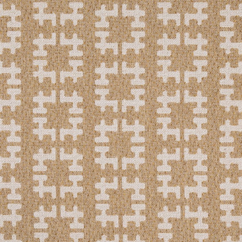 Gold & Yellow Abstract & Geometric Woven Patterns Upholstery Fabric by the Yard