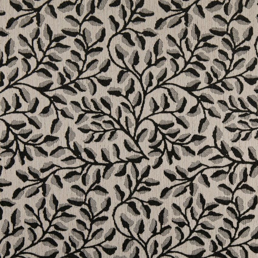 Black Abstract & Geometric Crypton Upholstery Fabric by the Yard