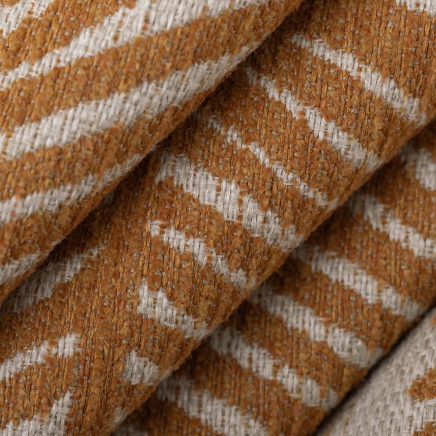 Gold & Yellow Abstract & Geometric Woven Patterns Upholstery Fabric by the Yard — Upholstery Fabric