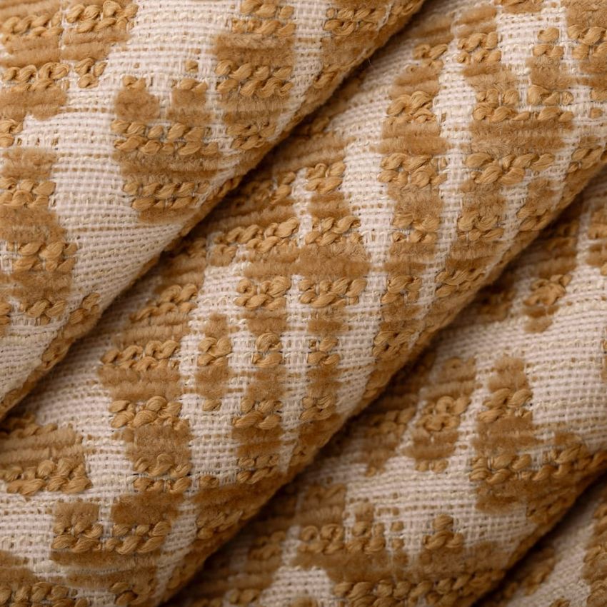 Gold & Yellow Abstract & Geometric Crypton Upholstery Fabric by the Yard — Upholstery Fabric