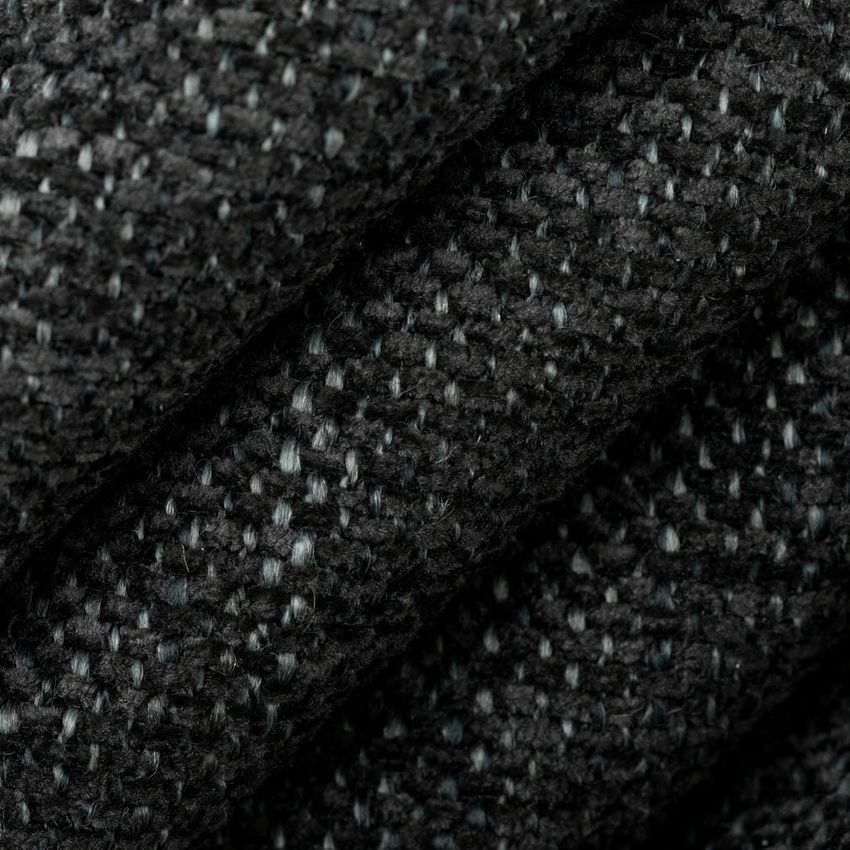Black Plain & Solid Crypton Upholstery Fabric by the Yard — Upholstery Fabric