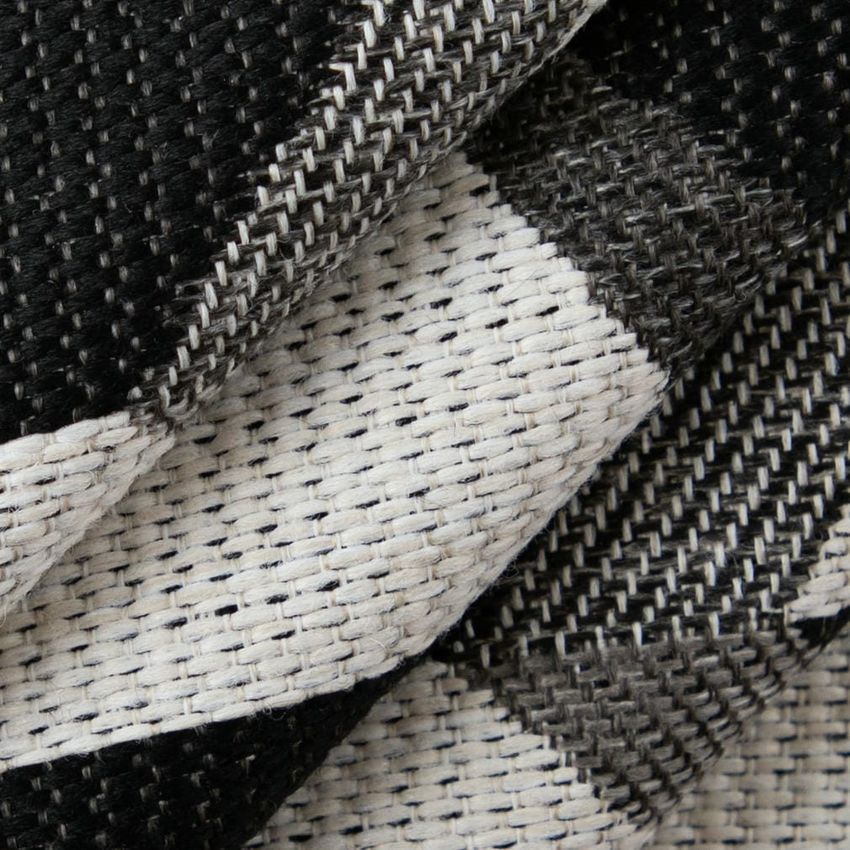 Black Abstract & Geometric Woven Patterns Upholstery Fabric by the Yard — Upholstery Fabric