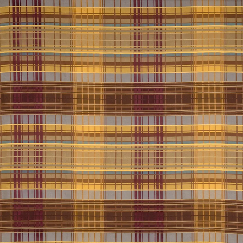 Stained Glass Lavender Check Wovens Upholstery Fabric by the Yard D0588