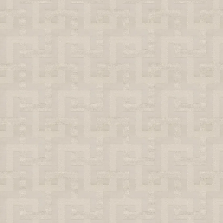 Putty Linen Geometric Faux Silk Drapery novelty Drapery and Upholstery