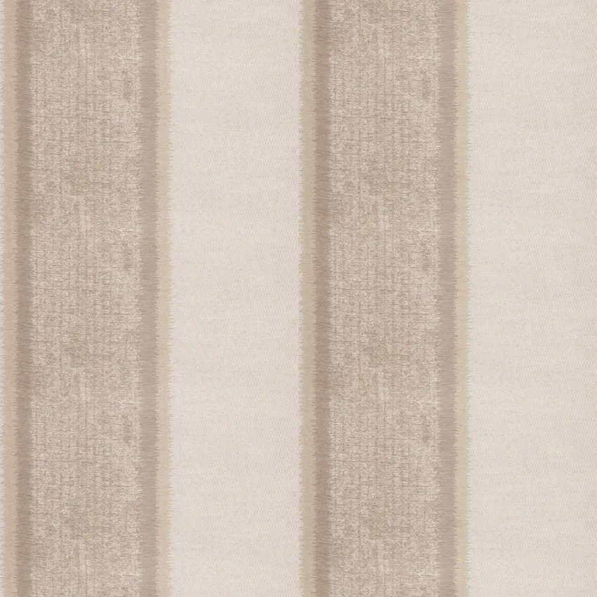 Linen Stripes Contemporary Faux Silk Drapery Novelty Upholstery Fabric