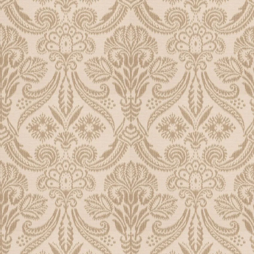Travertine Taupe  Damask Wovens    Multi Purpose Non Converted Drapery and Upholstery Fabric by the Yard
