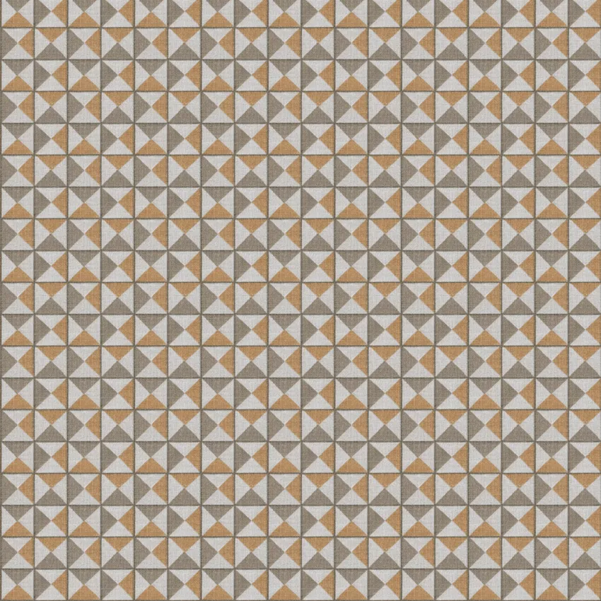 Butterscotch Grey Gold Geometric Print Pattern Contemporary Prints Non ...