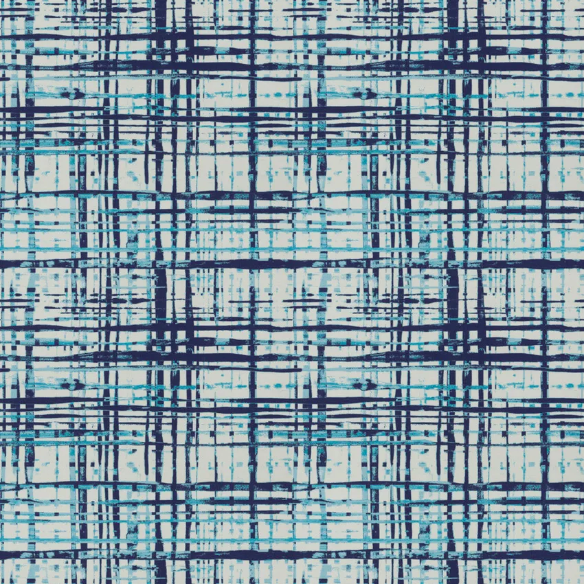 Whirlpool Blue Lt Blue Print Pattern Check Nfpa 701 Fr Washable Prints ...