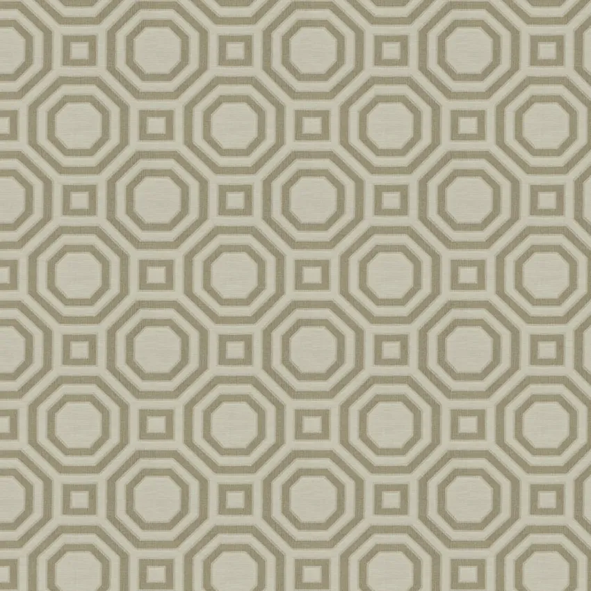 Linen Geometric Lattice Faux Silk Drapery Novelty Drapery and