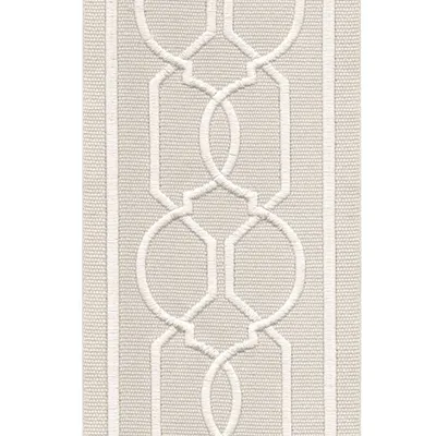 H2374 Palegrey Cream Drapery and Upholstery Fabric by the yard