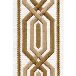 H4568 Ivory Gold Upholstery Fabric by the yard
