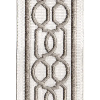 H3890 Ivory Fog Drapery and Upholstery Fabric by the yard