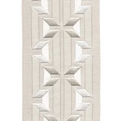 H3376 Palegrey Cream Upholstery Fabric by the yard