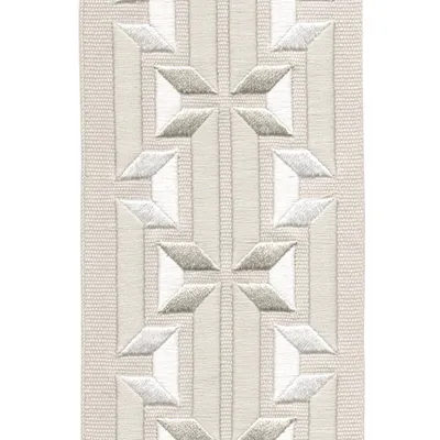 H3376 Palegrey Cream Drapery and Upholstery Fabric by the yard