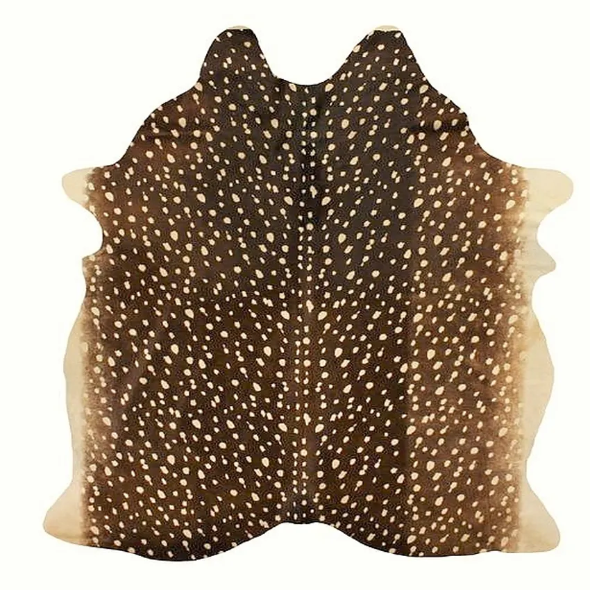 Axis Deer 100% Genuine Leather With Hair From South America by the Hide