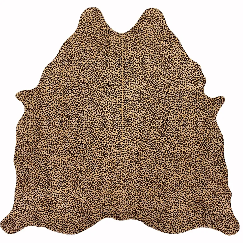 Cheetah 100% Genuine Leather With Hair From South America by the Hide