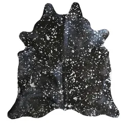 R9668 Silver On Black Upholstery Fabric by the yard